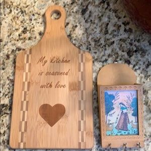 National Handloom hand crafts letter/key holder &